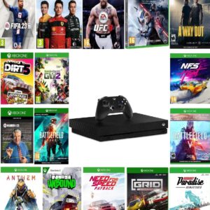 Xbox One X Console 1TB, Unboxed With Unlimited Games 1Yr Warranty